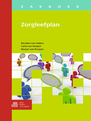 cover image of Zakboek Zorgleefplan